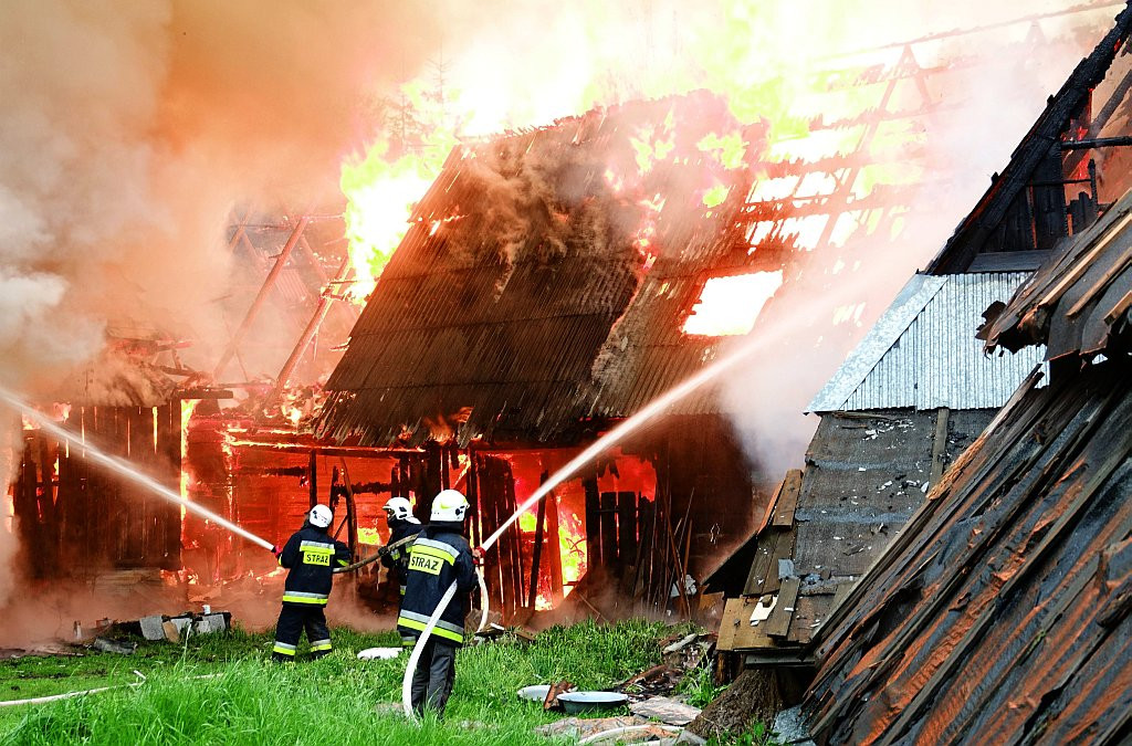 Pożar w Stasikówce