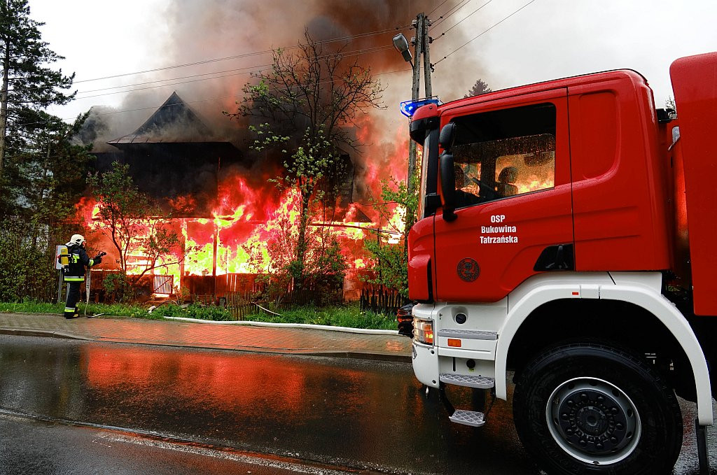 Pożar w Stasikówce