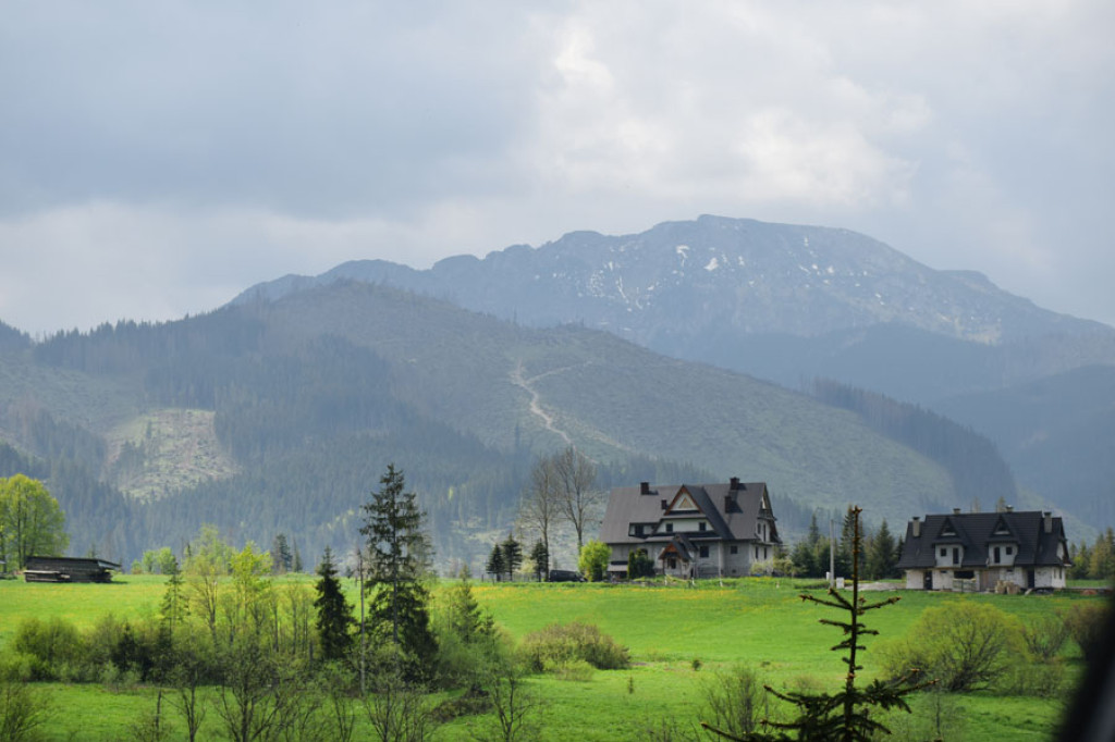 Burzowe chmury nad Tatrami