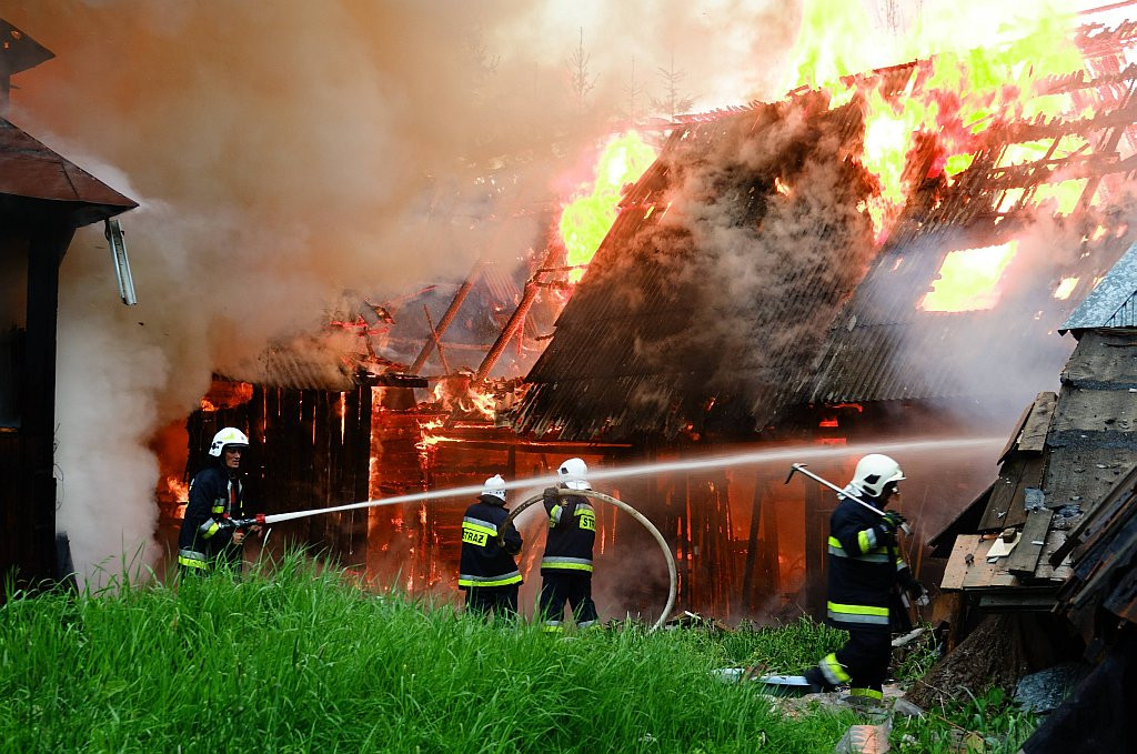 Pożar w Stasikówce