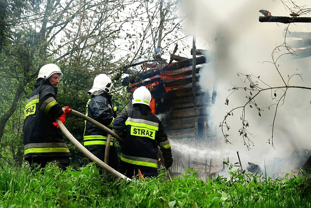 Pożar w Stasikówce