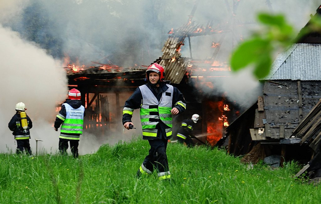 Pożar w Stasikówce