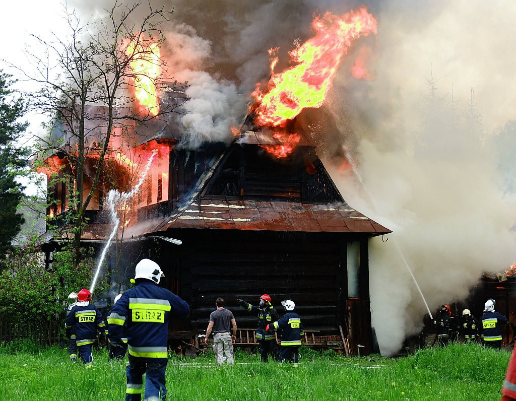Pożar w Stasikówce