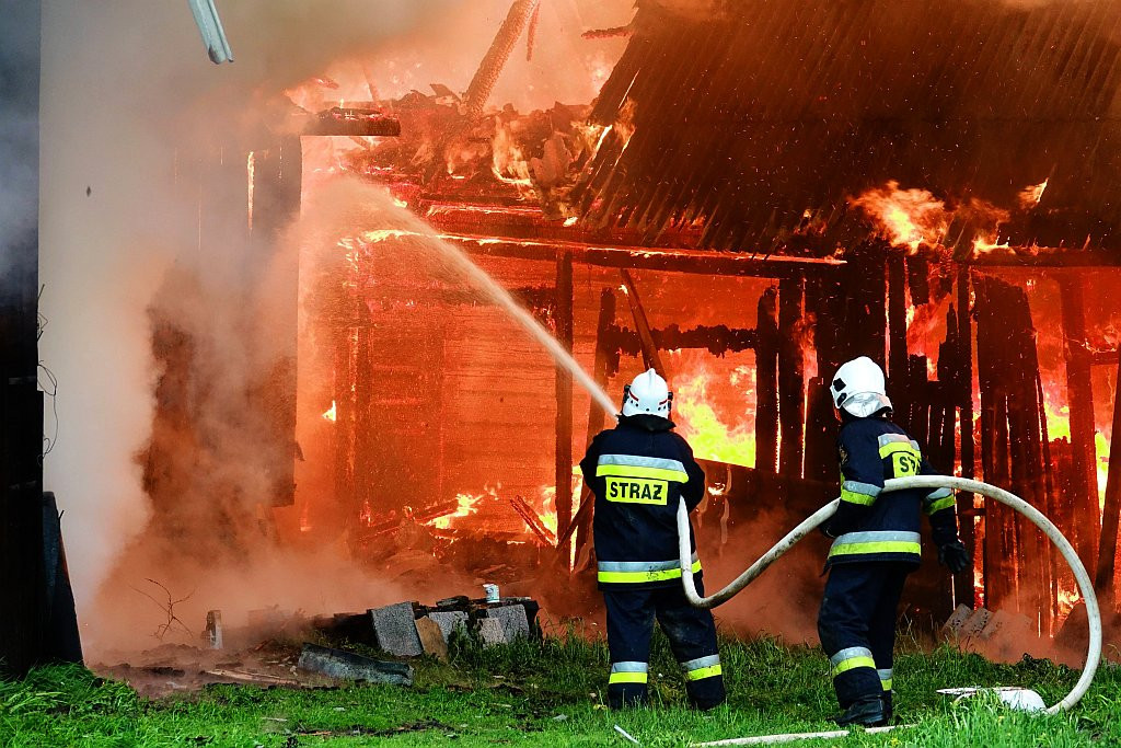Pożar w Stasikówce