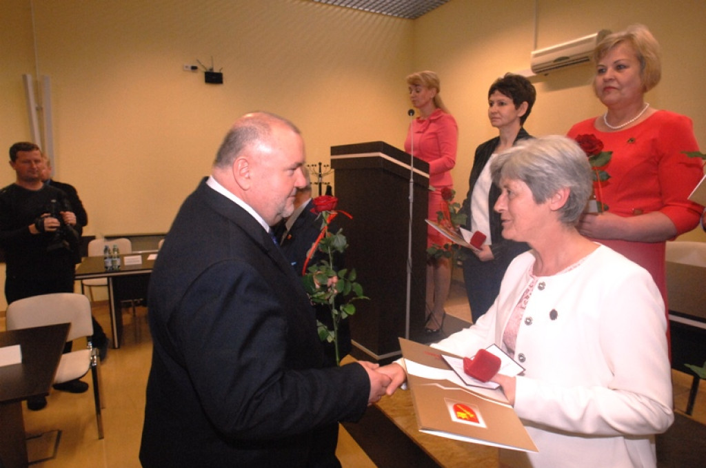 Pielęgniarki i położne odznaczone