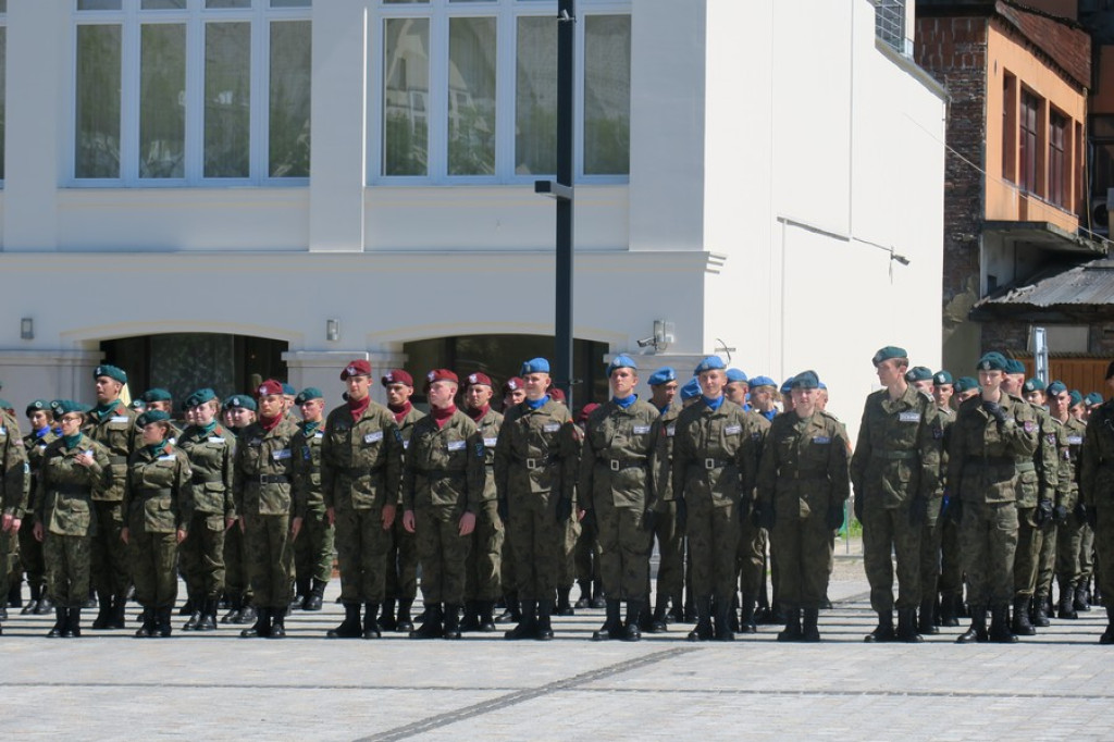 Suną zgodnie równym szykiem
