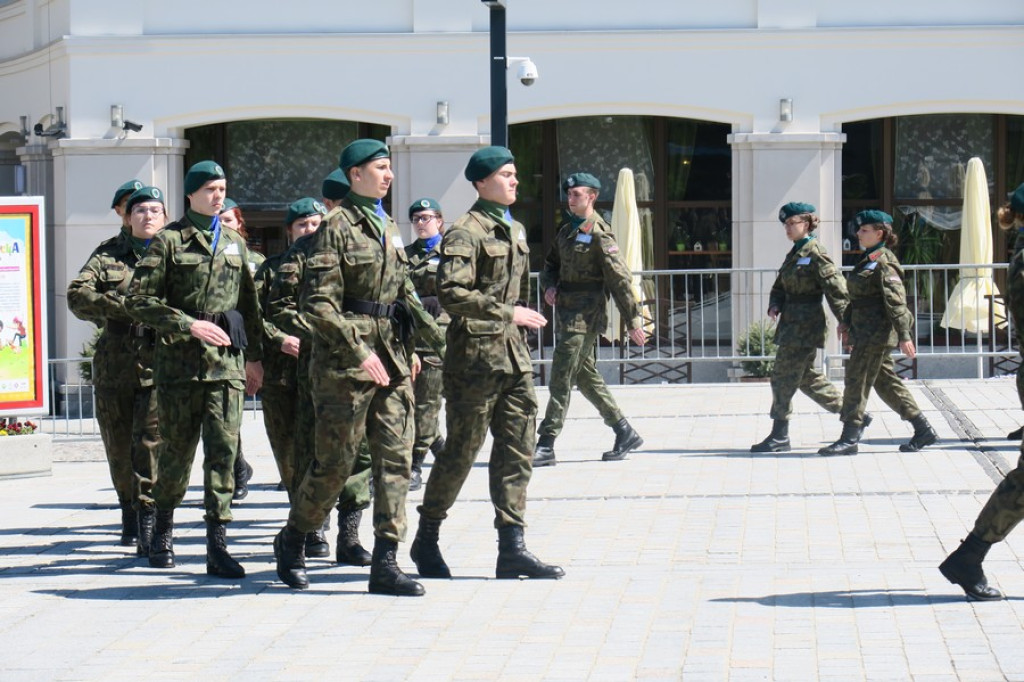 Suną zgodnie równym szykiem