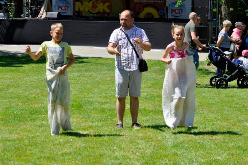 Dzień Dziecka w miejskim parku