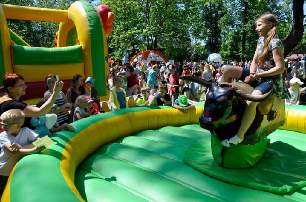 Dzień Dziecka w miejskim parku
