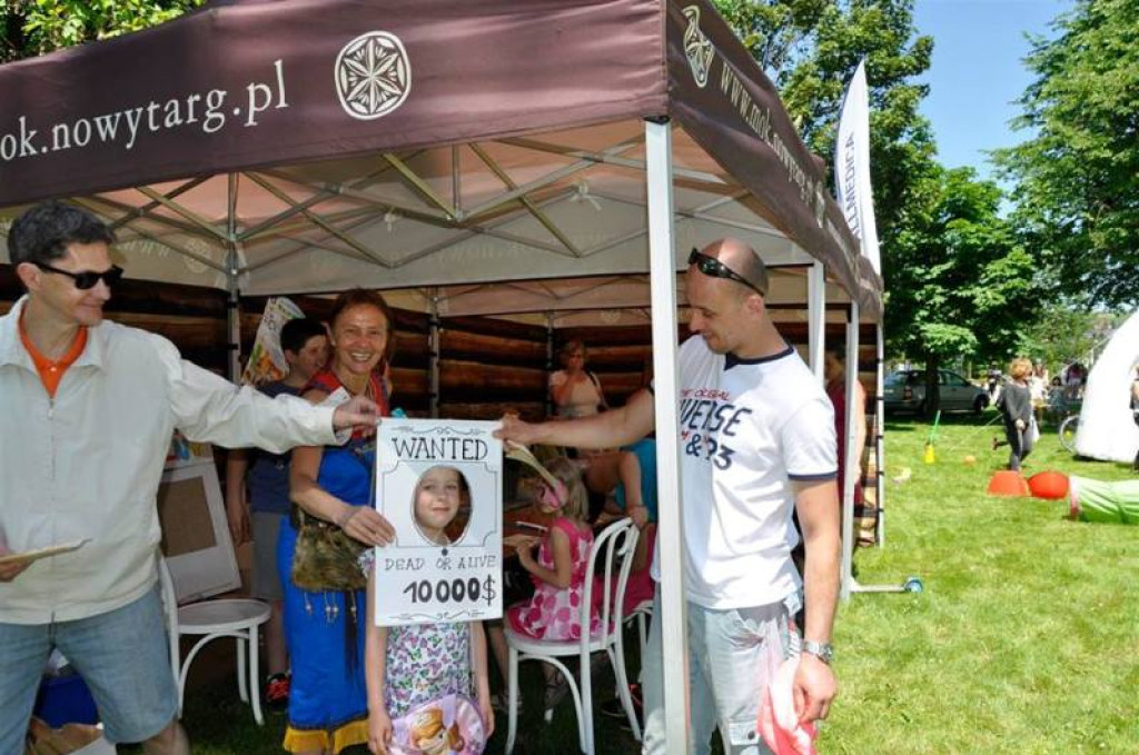 Dzień Dziecka w miejskim parku