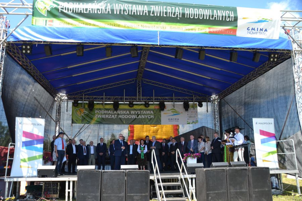 Wystawa zwierząt hodowalnych w Ludźmierzu
