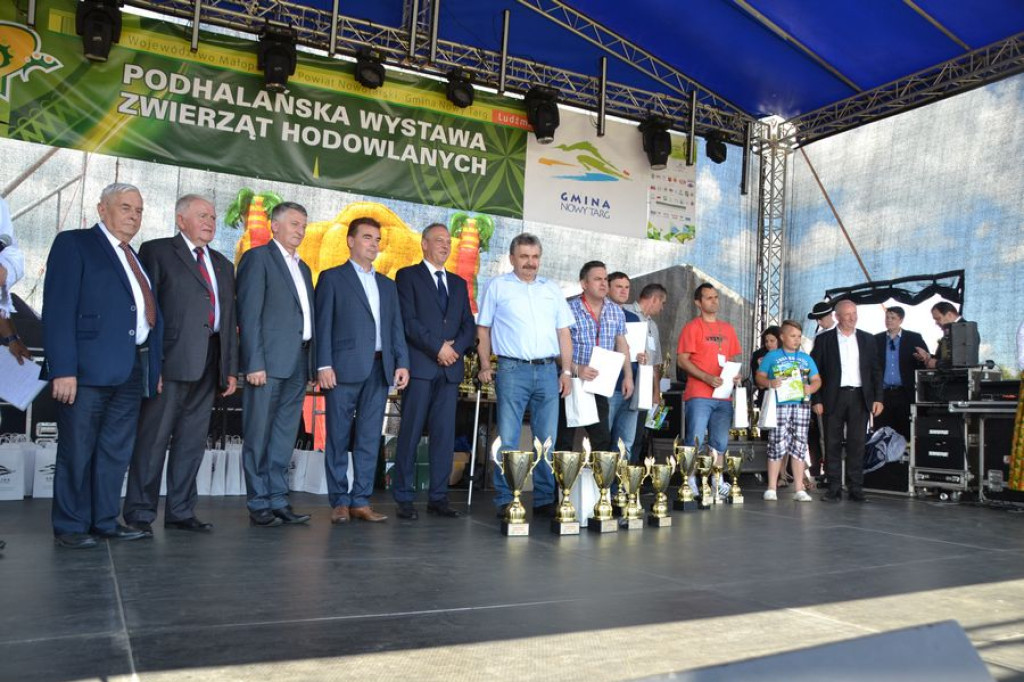 Wystawa zwierząt hodowalnych w Ludźmierzu