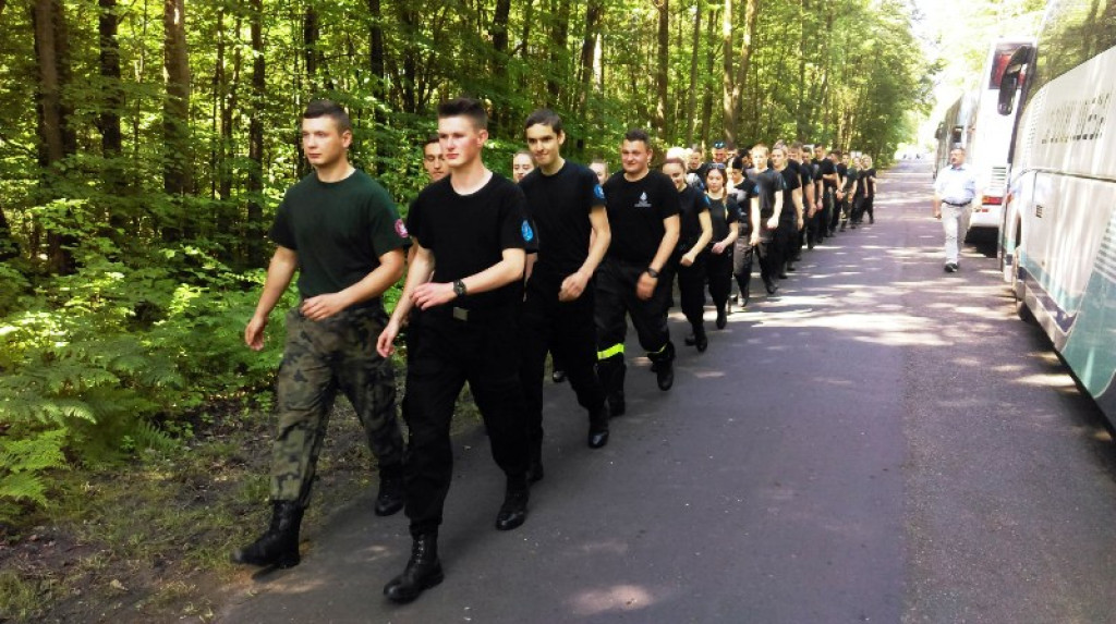 Nowotarscy kadeci na dniu otwartym Szkoły Policji w Katowicach