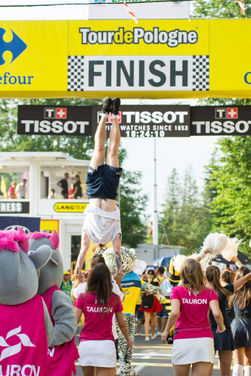 Wielkie emocje na trasie Tour de Pologne