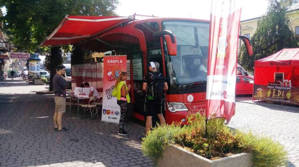 Akcja krwiodawstwa na "Jarmarku Podhalańskim"