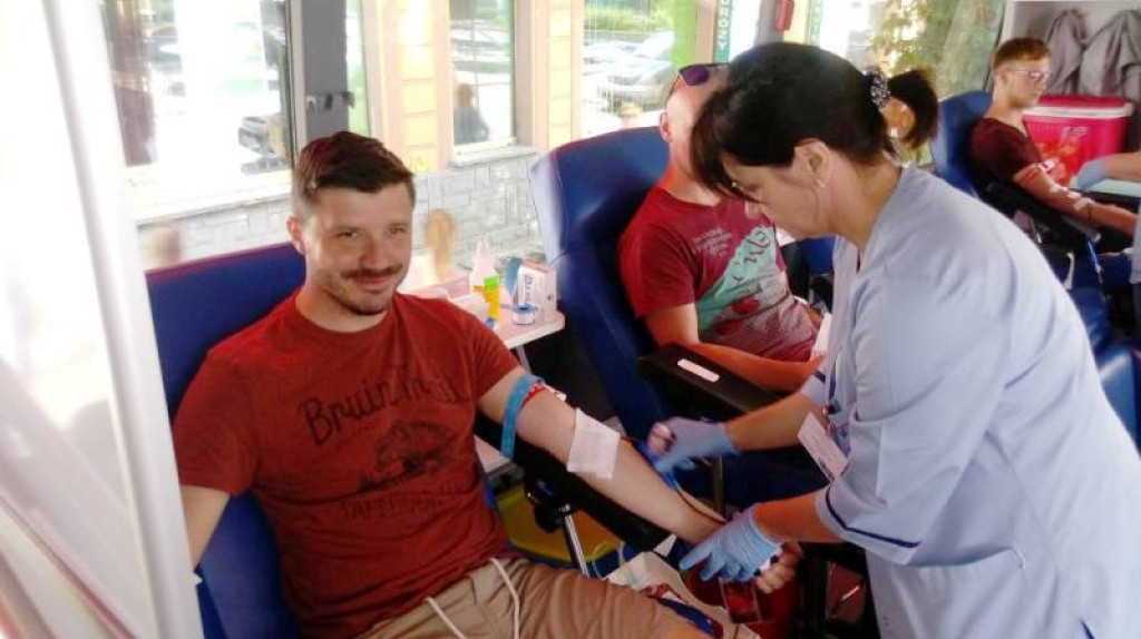 Akcja krwiodawstwa na "Jarmarku Podhalańskim"