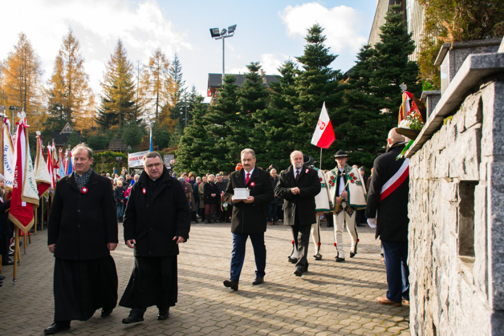Uroczystości Odzyskania Niepodległości na Krzeptówkach