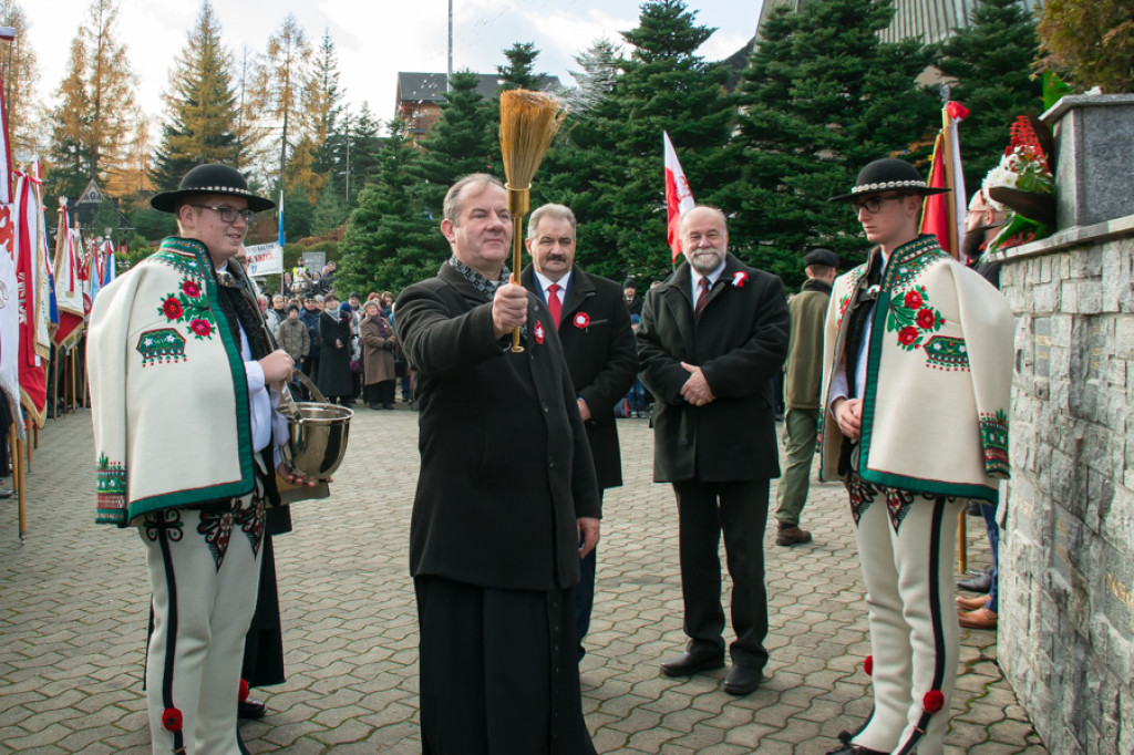 Uroczystości Odzyskania Niepodległości na Krzeptówkach