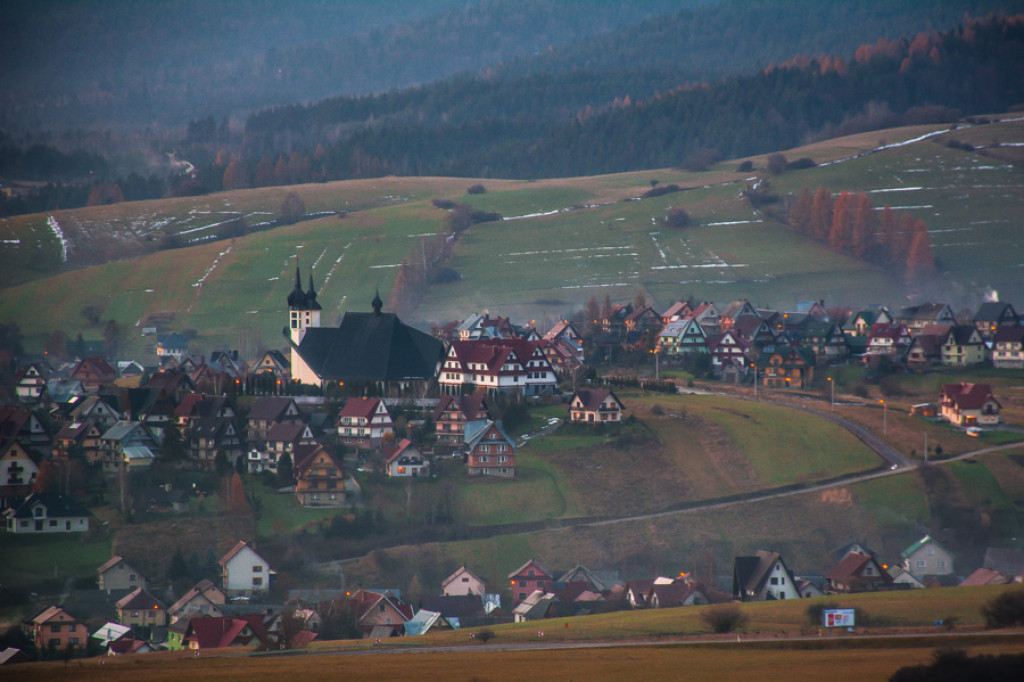 Zrobiło się pięknie. Widoki na Tatry znad Jez. Czorsztyńskiego
