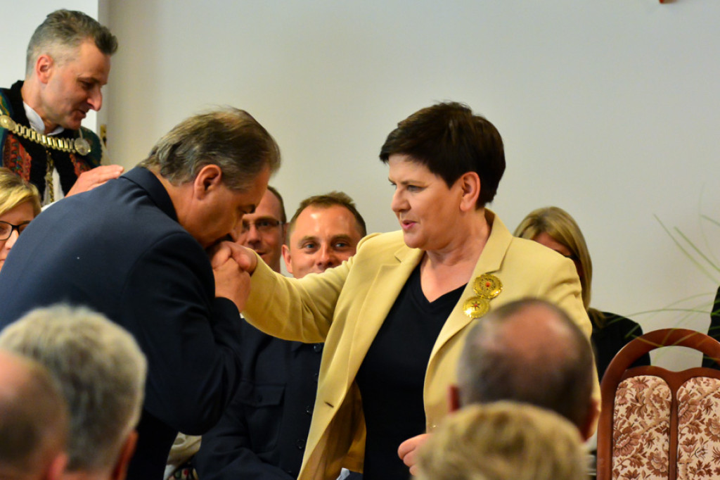 Beata Szydło pod Giewontem