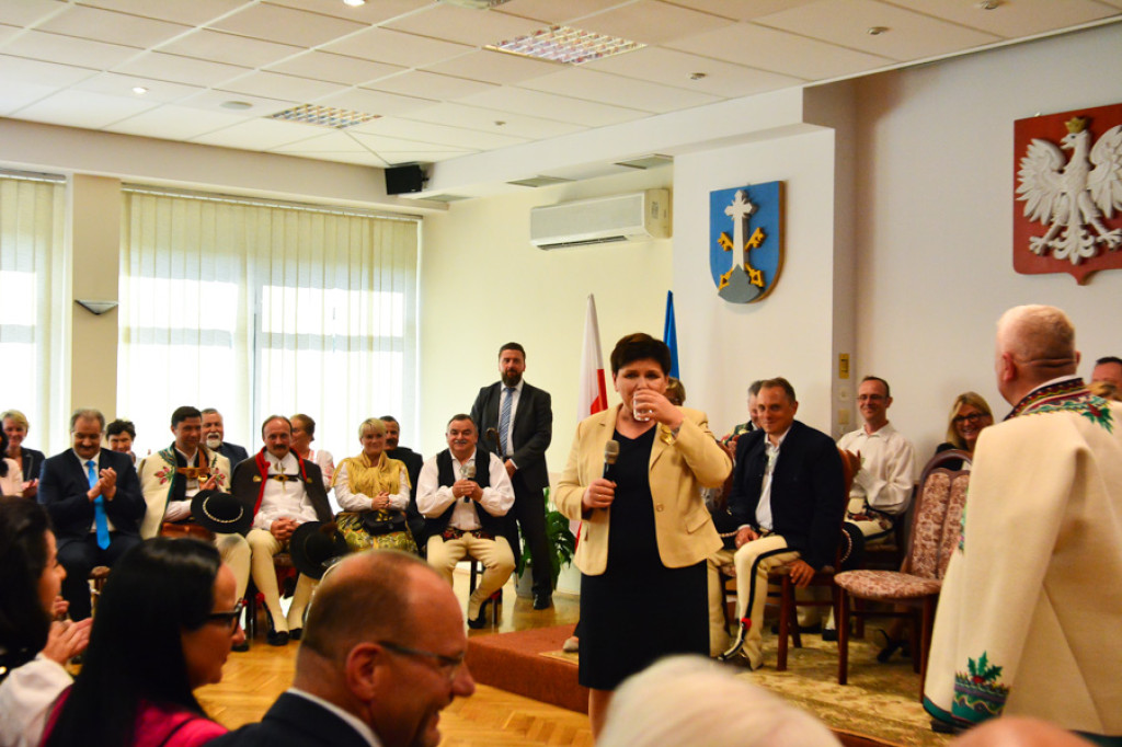 Beata Szydło pod Giewontem