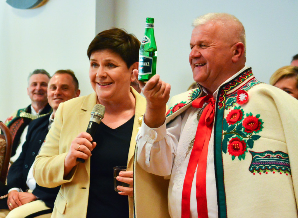 Beata Szydło pod Giewontem