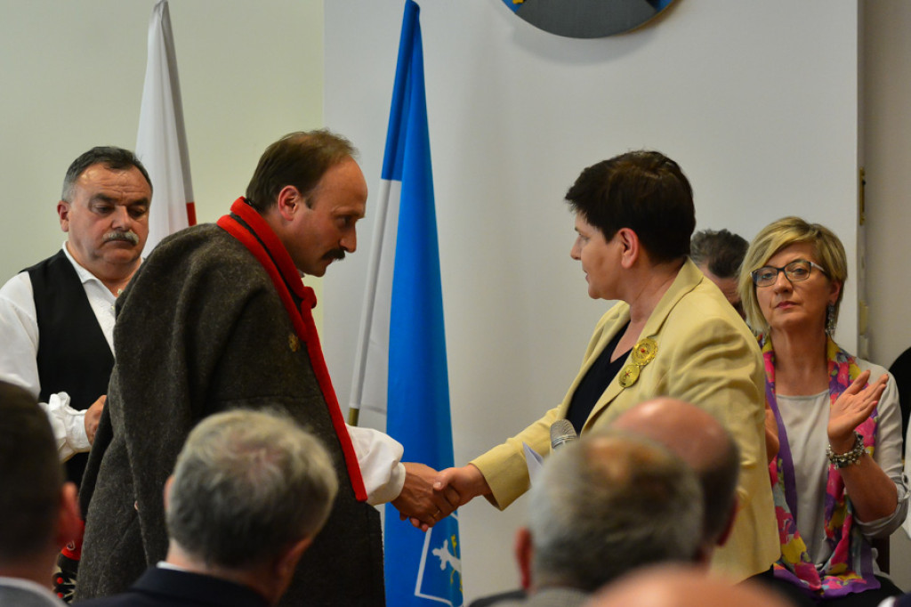 Beata Szydło pod Giewontem