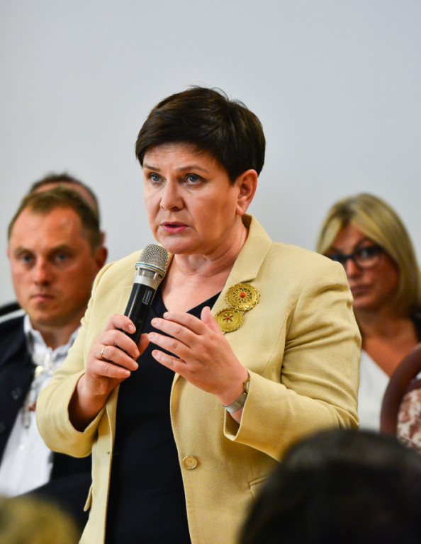 Beata Szydło pod Giewontem