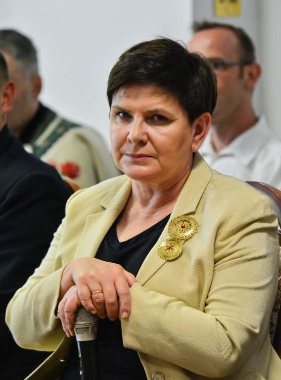 Beata Szydło pod Giewontem