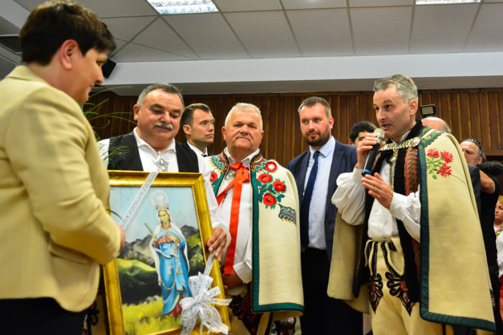 Beata Szydło pod Giewontem