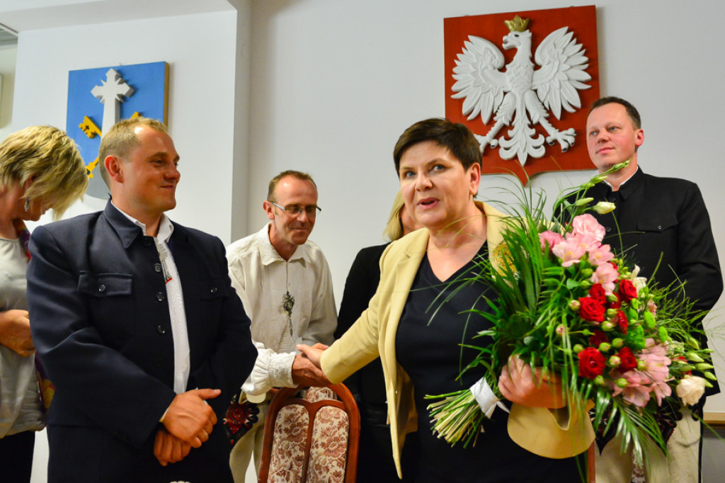 Beata Szydło pod Giewontem