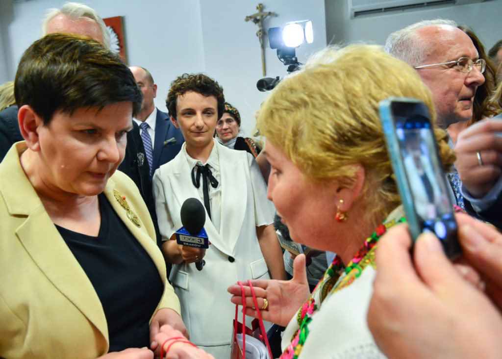 Beata Szydło pod Giewontem