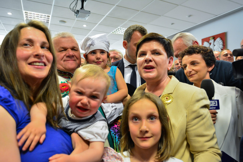 Beata Szydło pod Giewontem