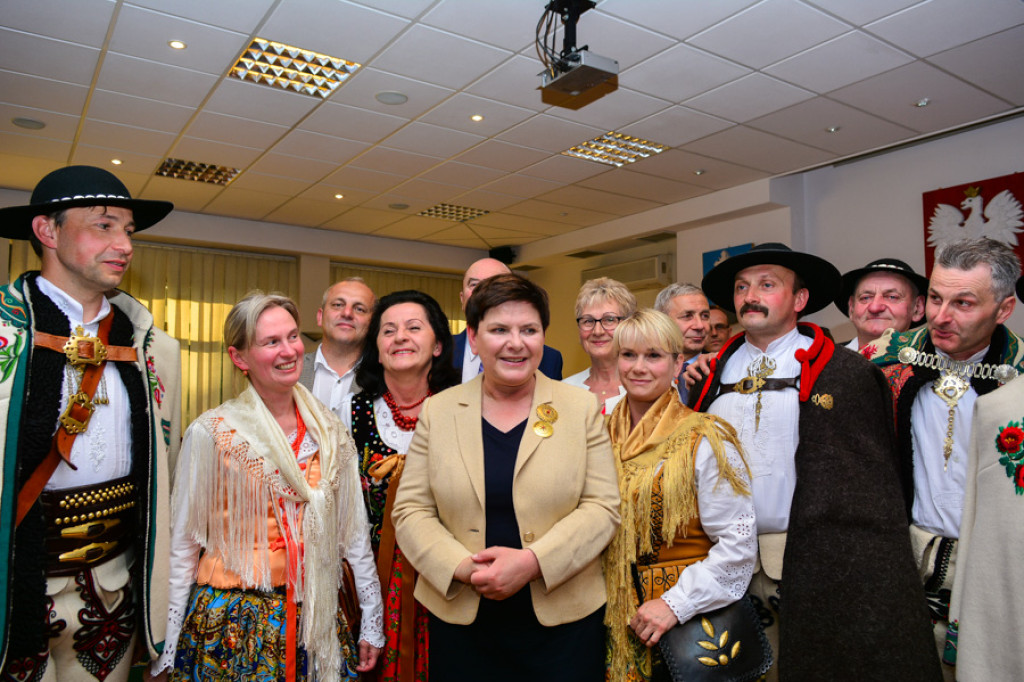 Beata Szydło pod Giewontem
