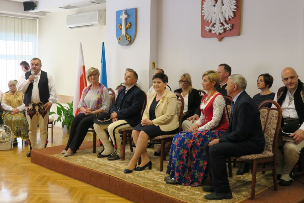 Beata Szydło pod Giewontem