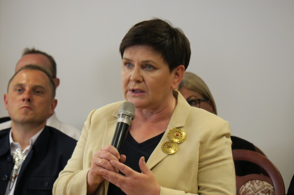 Beata Szydło pod Giewontem