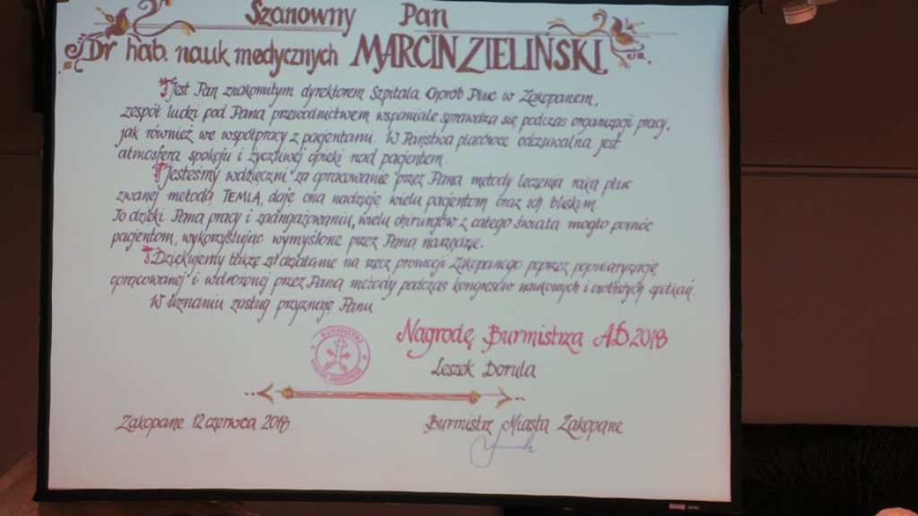 Olimpijczyk zakopiańczykiem