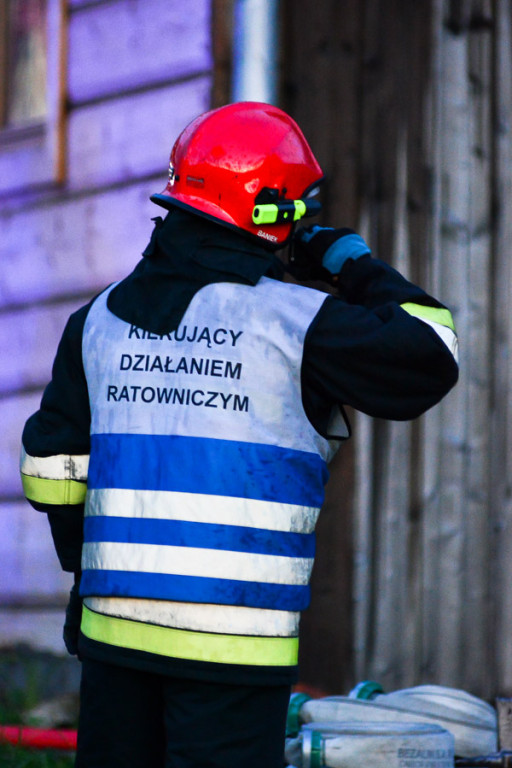 Groźny pożar w Kościelisku