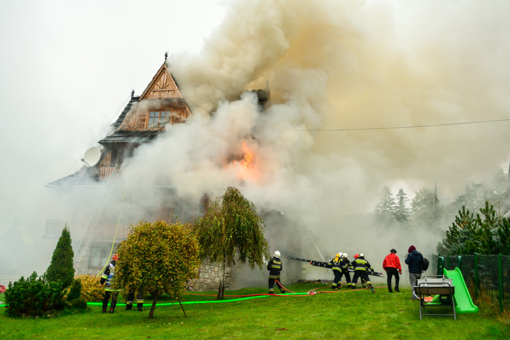 Pożar w Kościelisku