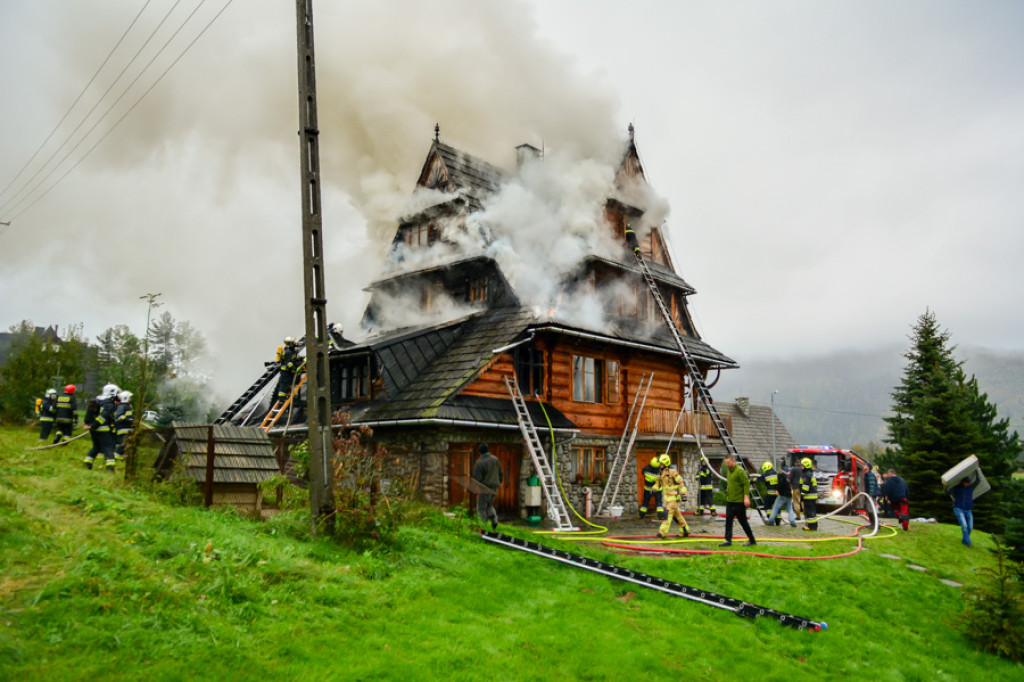 Pożar w Kościelisku