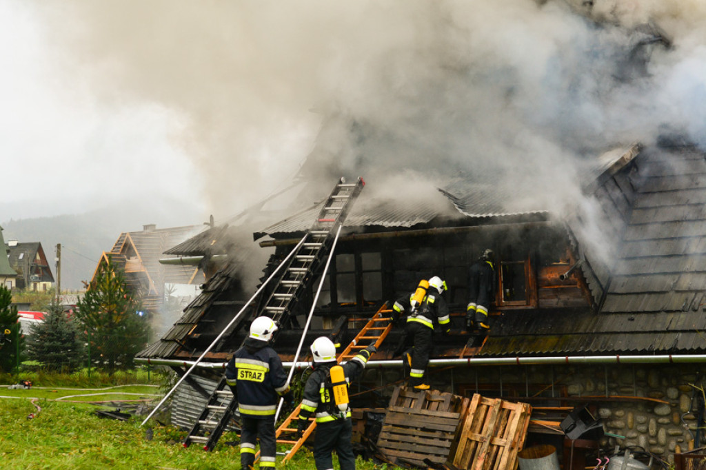 Pożar w Kościelisku