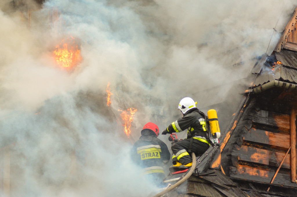 Pożar w Kościelisku