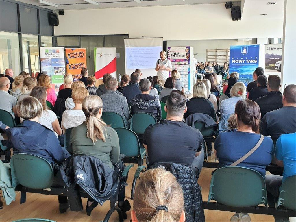 Otylia Jędrzejczak w Nowym Targu