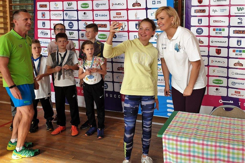 Otylia Jędrzejczak w Nowym Targu