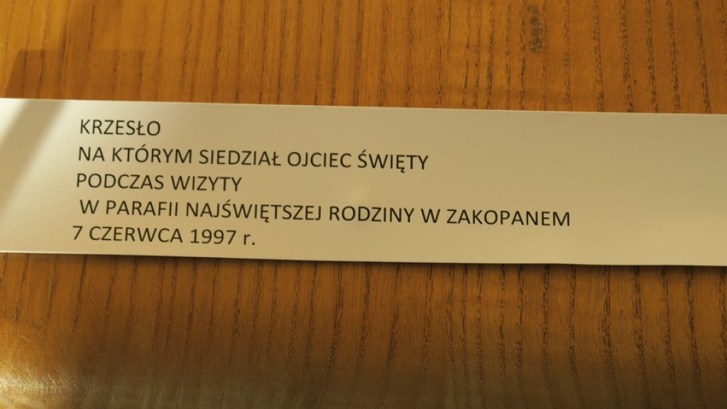 Habemus Papam w Zębie
