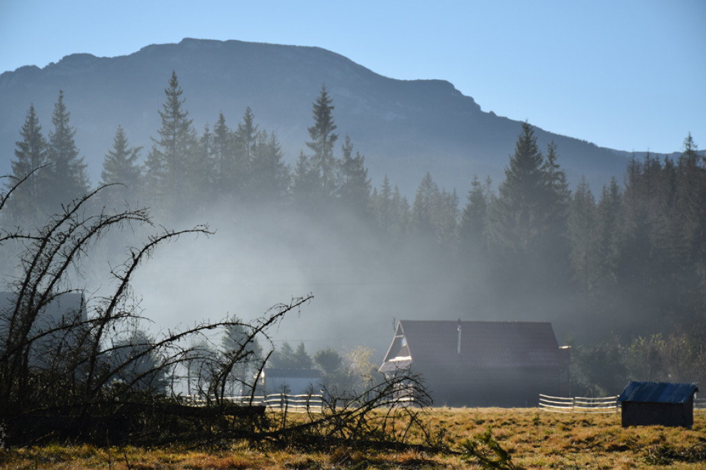 Poranne widoki na Tatry