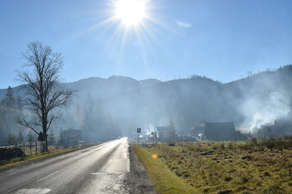 Poranne widoki na Tatry