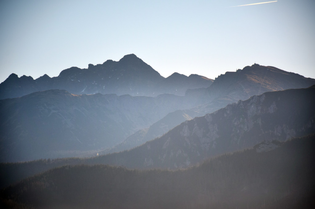 Poranne widoki na Tatry