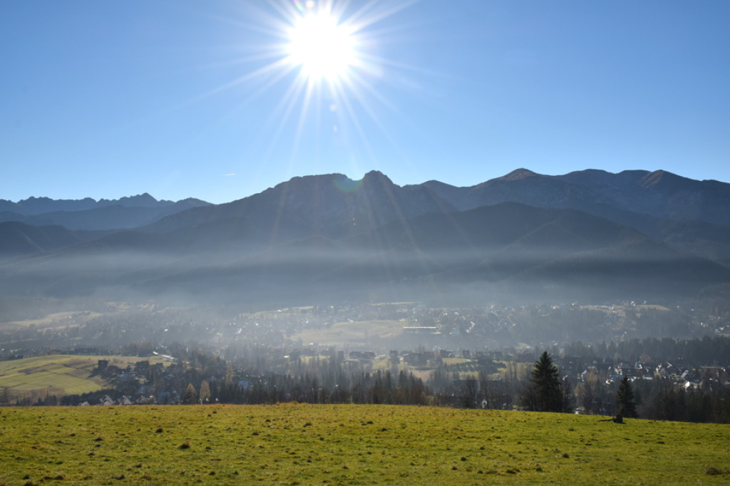 Poranne widoki na Tatry