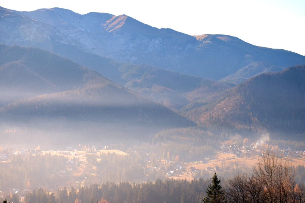 Poranne widoki na Tatry